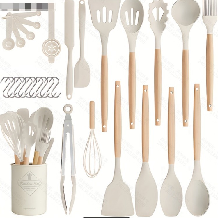 Edición luz utensilios de cocina 17 unidades traje medición espátula barril herramientas Cocina