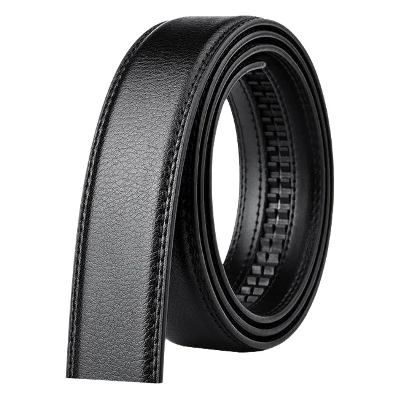 Мужской пояс, ремень с автоматической пряжкой, ремень без головы, корпус из искусственной кожи, устойчивый к царапинам, ремень с автоматической пряжкой шириной 3,6 см, партия производителя