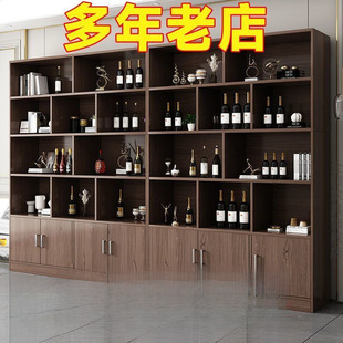 Wine Cabinet Living Room Household Floor-Standing Multi-Layer Red Wine Display Cabinet Product Display Cabinet Tea Cabinet Storage Storage Cabinet Wine Rack