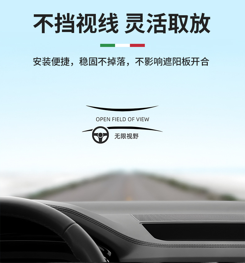 Car Sun Visor Storage Card Holder Bill Document Holder Multi-Functional Car Glasses Frame Suitable for Toyota Honda