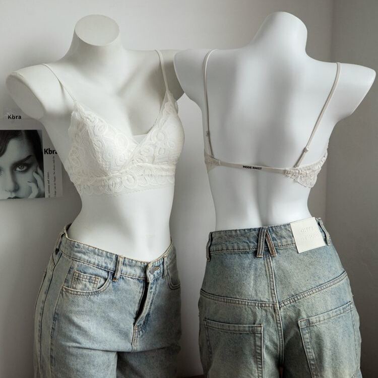 French Lace Beautiful Back Bra 2025 New Sexy Thin Seamless Skin-Friendly Buckle-Free Comfortable Underwire Bra