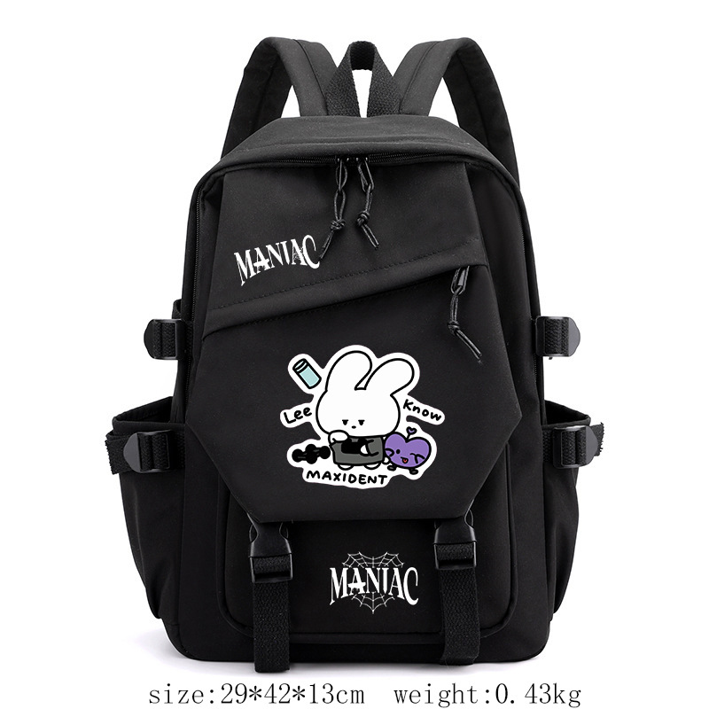 Anime periférico Corea del Sur grupo de hombres niños extraviados mochila japonesa retro mochila secundaria