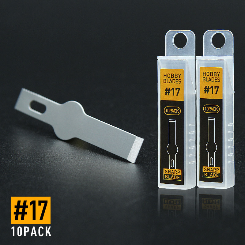 17#申兴手机维修除胶刀片维修拆机工具刀 高碳钢木雕工具维修刀片