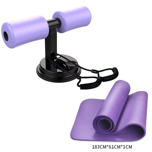 Sit-up auxiliary device, abdominal curling device, waist-beautifying and abdominal tightening device, yoga suction cup fixed feet, abdominal muscle training fitness equipment
