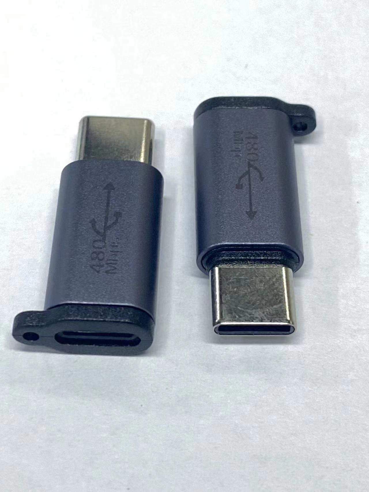 Adecuado para Apple adaptador OTG adaptador de micrófono inalámbrico typec a auriculares collar clip ultra OTG convertidor