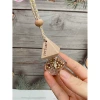 Transparent diamond pendant (about 70 capsules 1 grams of Doudou)