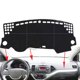 Cross-border suitable for Kia Picanto Morning car dashboard cover pad light-proof pad sun visor