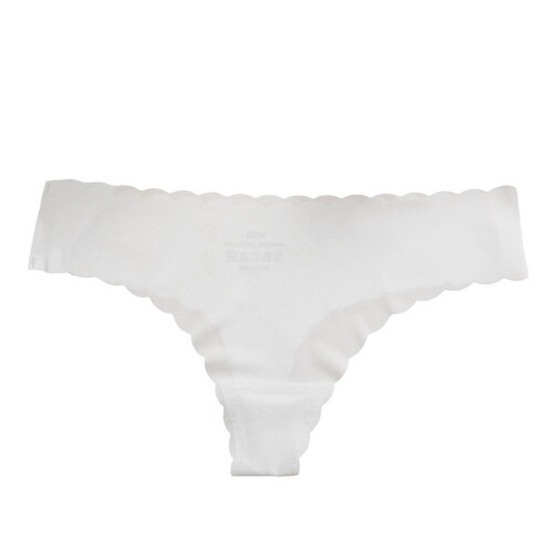 European and American breathable ice silk seamless underwear women's low-waist thin cotton crotch large size women's underwear wholesale