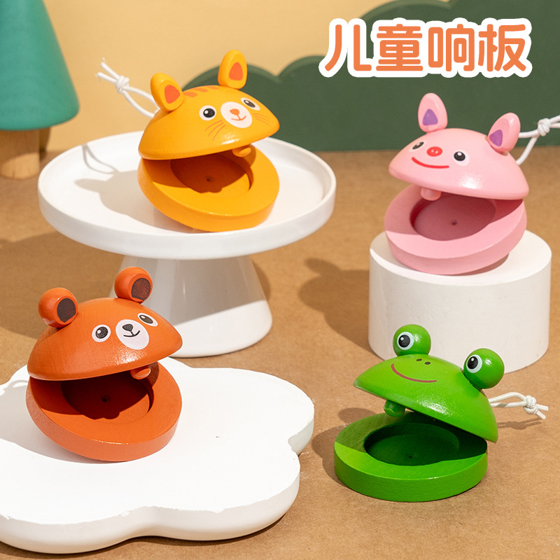 Baby Le Madera Educación temprana Juguetes educativos Animales Niños Madera Instrumentos de coordinación mano-ojo Juguetes al por mayor