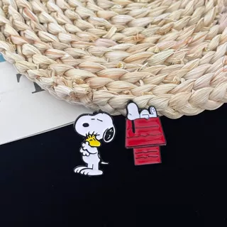 卡通小狗胸针徽章服装背包饰品配饰别针跨境外贸热销合金胸章