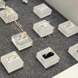 亚克力戒指展示托架珠宝首饰店铺陈列架饰品戒指底座道具拍照道具