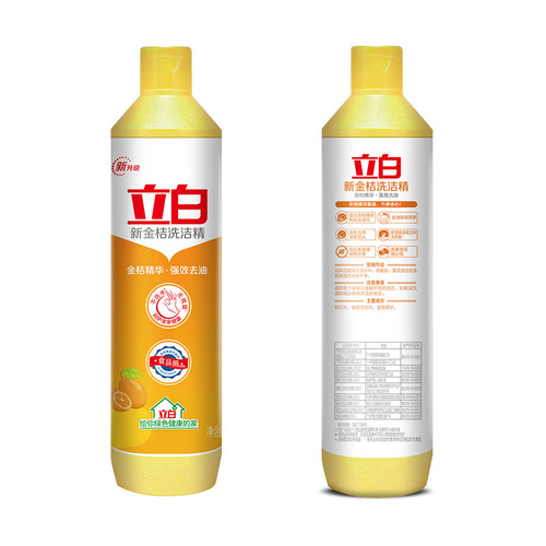 Lilibai Dish Soap New Jinchiku 408g-2kg Ginger Salt Lemon Fruit Vinegar Large Bucket Packaging Factory Wholesale