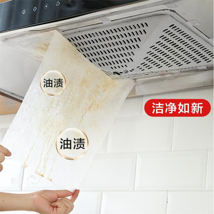 Range Hood Oil-Absorbing Paper Filter Membrane Range Hood Oil-Proof Cover No-Clean Filter Kitchen Oil-Proof Sticker