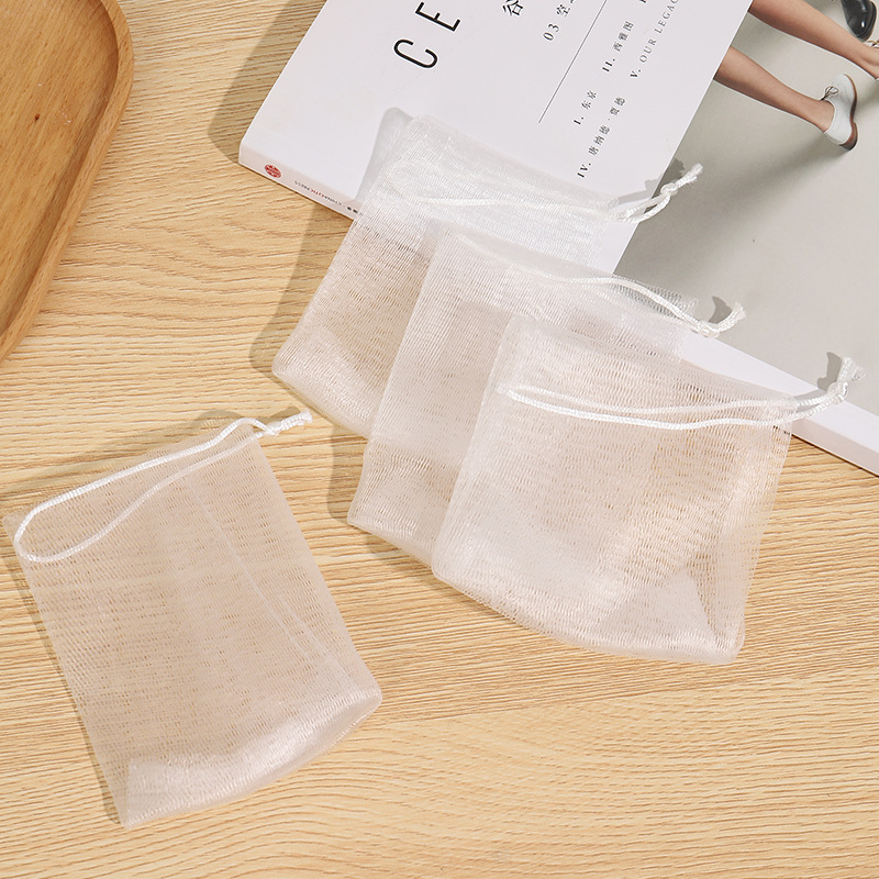 家用多功能洗脸洗面奶打泡网肥皂袋搓泡泡网袋洗澡装肥皂口袋批发