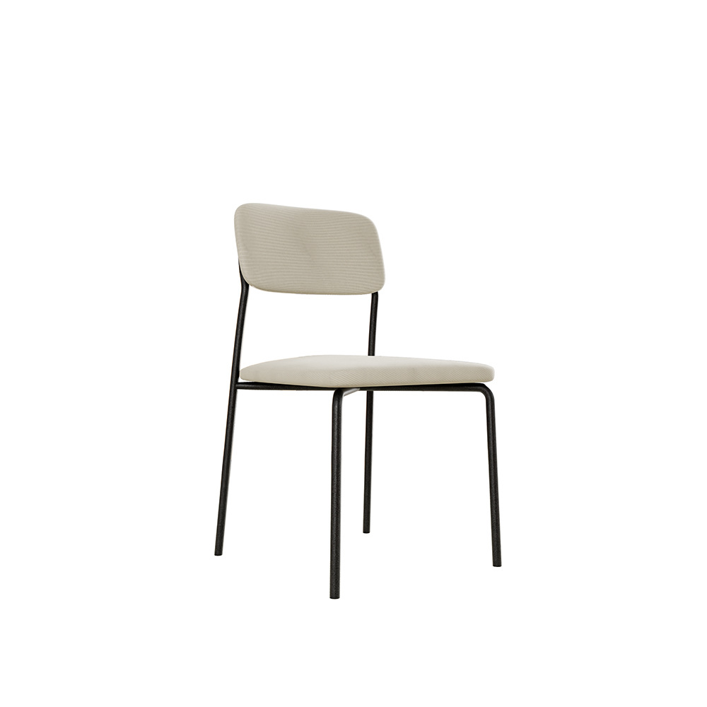 Exportaciones transfronterizas de lujo ligero de alto nivel de sensación taburetes de hierro forjado simple silla de comedor simple italiana