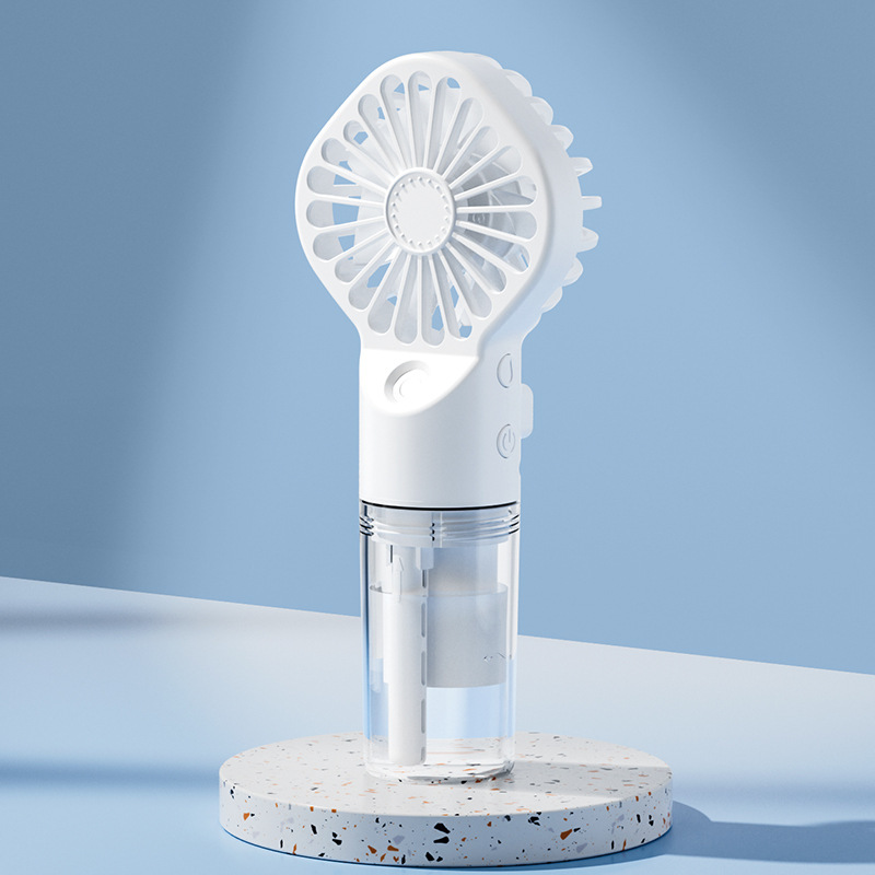 クロスボーダー噴霧ファン携帯型補水冷却加湿噴水扇風機充電式F3手持ち小型ファン|undefined