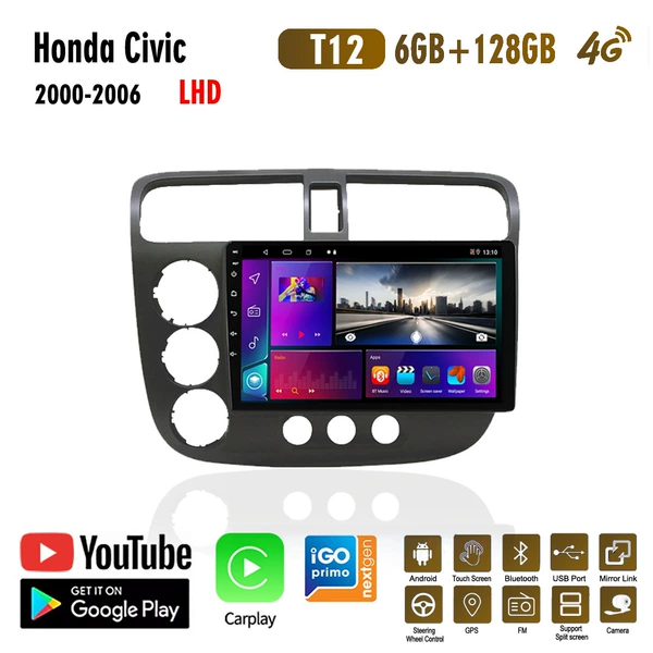 8-core 6G+128G+WiFI+4G+Carplay LHD