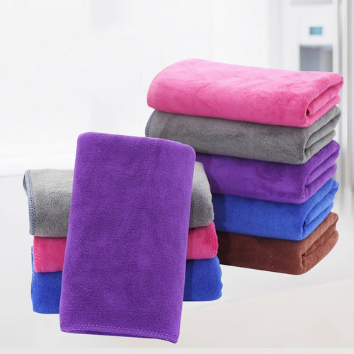 Cleaning cloth, cleaning fiber towel, water-absorbent, thick, non-shedding, car washing, glass wiping, gas station gift towel