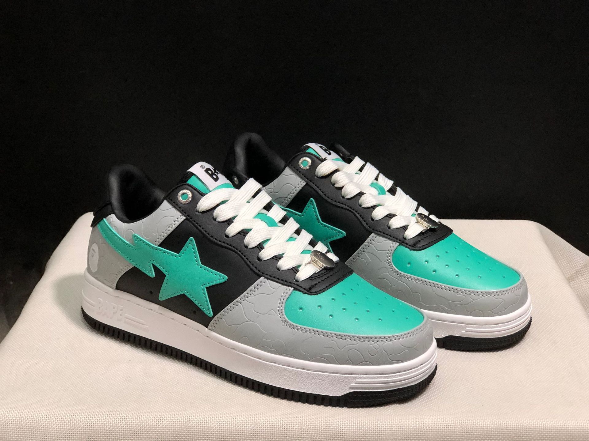 Putian Cross-border BAPEGOOSE ASK8 Camuflaje ante moda callejera vibe pareja escote escoge descanso 2023 otoño