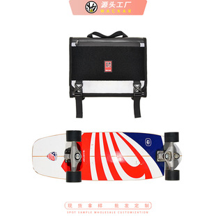 2022 New Universal Skateboard Bag Double Shoulder Skateboard Bag Surfboard Double Curved Electric Small Fish Board Lightweight Skateboard Bag