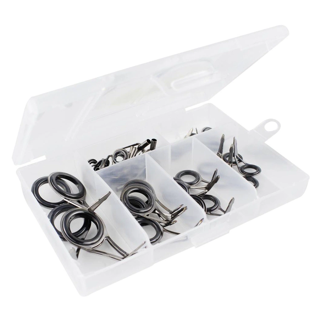 Охотничье направляющее кольцо gaoluya костюм 35 шт. Одноножный керамический направляющий глаз из нержавеющей стали морская Удочка проволочное кольцо аксессуары для рыболовных снастей трансграничные