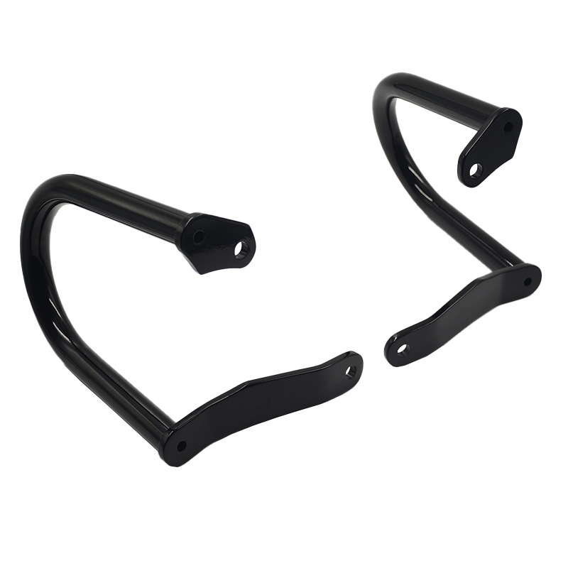 Motorcycle Side Box Guard Bars Suitable for Harley 18 Softtail Models Like Dyna Glide, Fat Boy, Fat Boss, Breakout, Etc., in Black