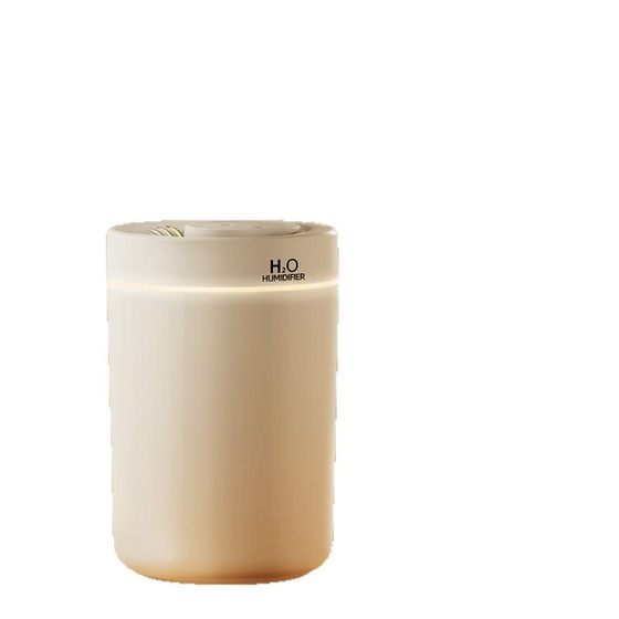 Cross-border New USB Double Jet Humidifier Home Bedroom Desktop Heavy Fog Light Sound Aromatherapy