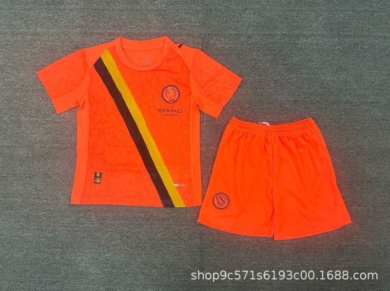 2526赛季球迷款儿童套装足球服巴萨皇马阿根廷葡萄牙国米足球球衣|undefined