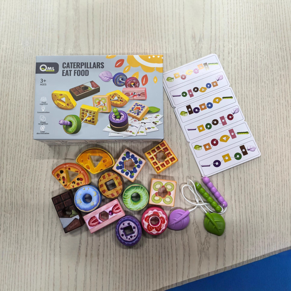 Frutas transfronterizas cuentas de música gusanos avariciosos ayuda educativa interactiva de escritorio divertido juego de pensamiento lógico juguetes