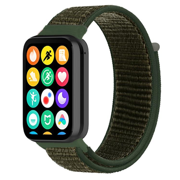 xDfind Nylon Backloop Velcro Bandera para pulsera Xiaomi 9 Pro / 8 Pro / Redmi Watch 6 / 5 / 4