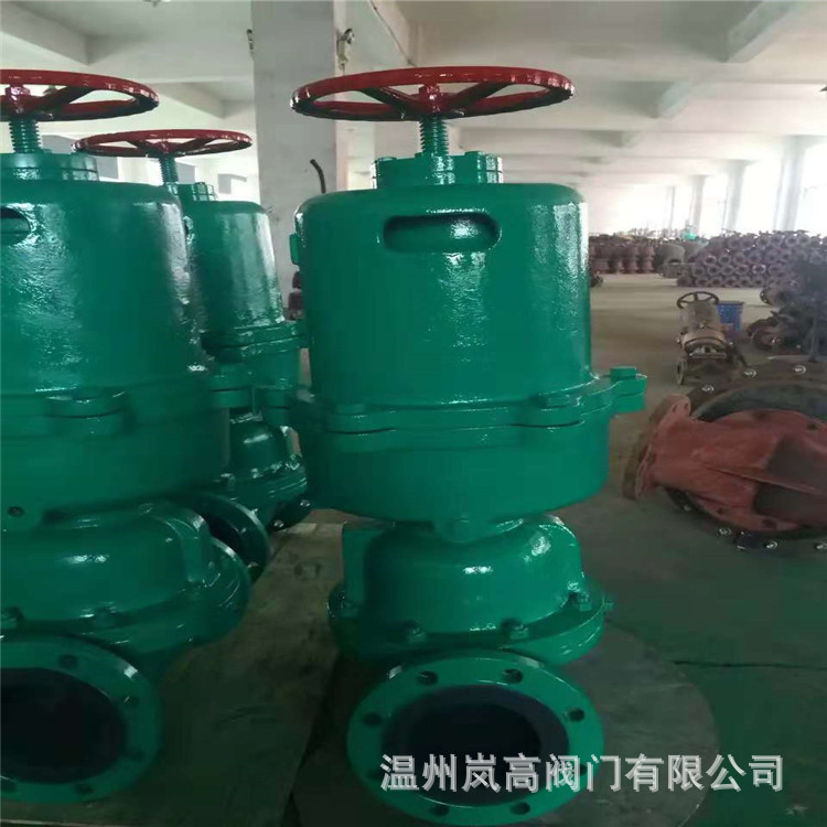 气动隔膜阀 法兰连接 G6B41J-16C 衬胶隔膜阀 铸钢阀体 DN32