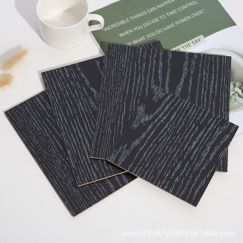 Photo Frame Back Panel Density Board Black Wood Grain Moisture-Proof Back Panel Wholesale Primary Color Fiber Board 3mm