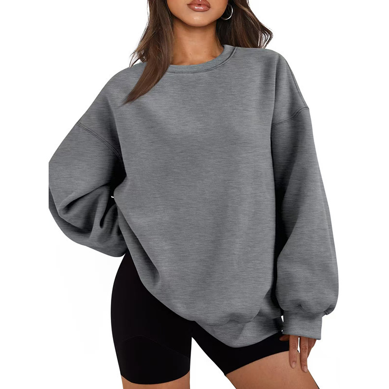 Foreign Trade Spring, Autumn and Winter Men's and Women's Round Neck Loose Sports Sweatshirts Pullover Sweatshirts Long-Sleeved Casual Tops Foreign Trade Spring, Autumn and Winter Men's and Women's Round Neck Loose Sports Sweatshirts Pullover Sweatshirts Long-Sleeved Casual Tops