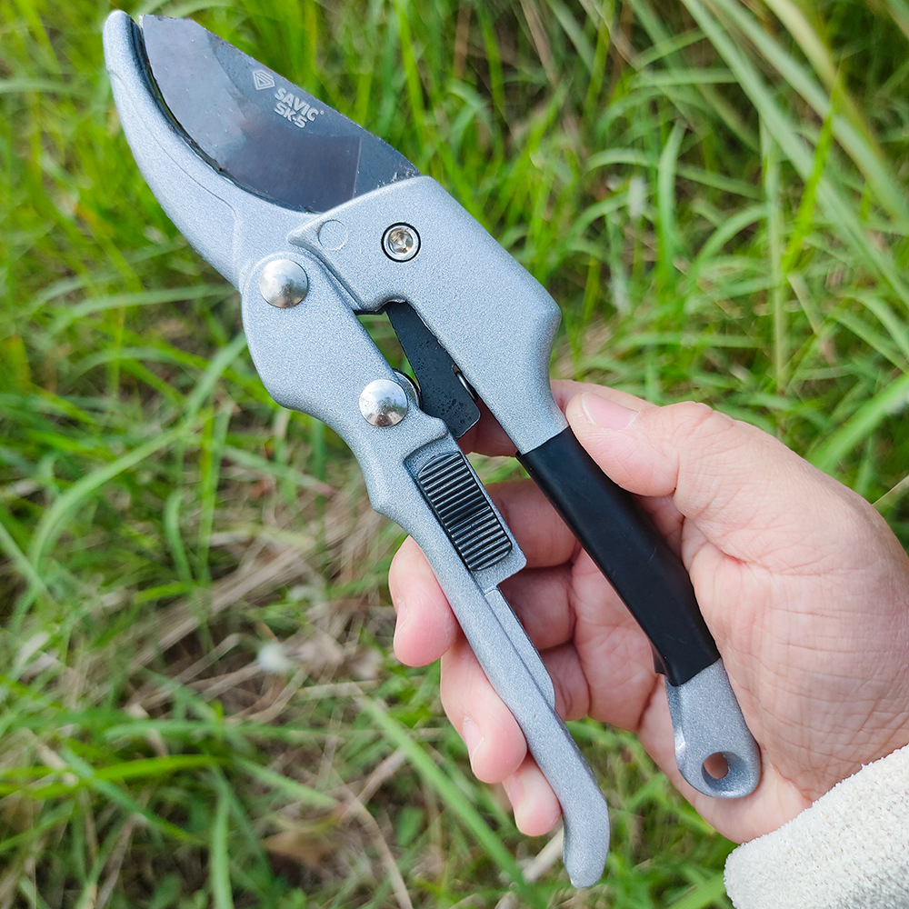 滑轮SK5剪省力果枝剪园林剪刀不锈钢粗枝剪果园修枝剪花园剪家用