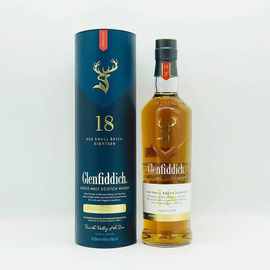 格兰菲迪18年单一麦芽威士忌英国进口洋酒700ml