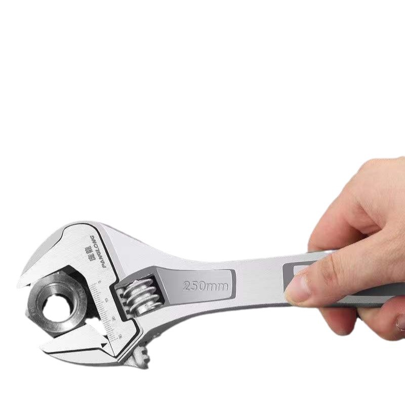 Los fabricantes suministran llave de acero redonda de vanadio Llave de agujero triangular llave ajustable Llave manual llave ajustable