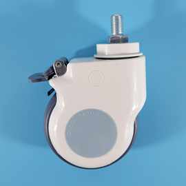 重型塑料轮静音手推车尼龙轮子医疗万向轮脚轮大全配件大全345寸