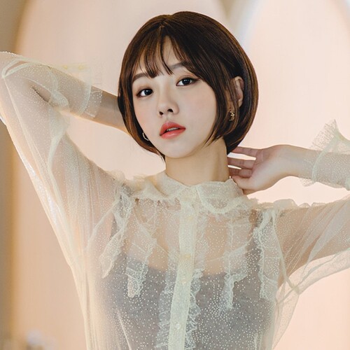 European and American wigs for women with short hair, air bangs, short straight hair, bobo head, fluffy simulation full headgear, supports overseas shipping