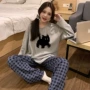 长袖女生薄款外穿家居服