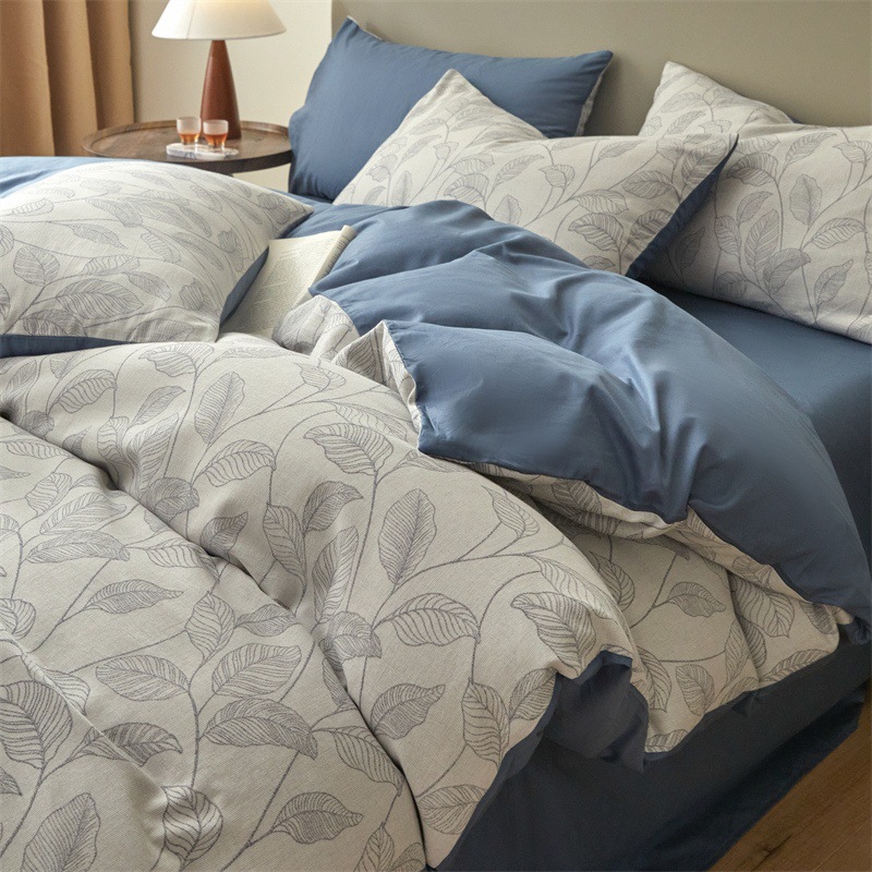 Impression style - bentley blue [cotton fabric, soft and skin-friendly]