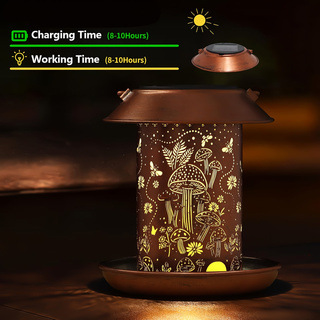 버섯 모양 조류 급식기