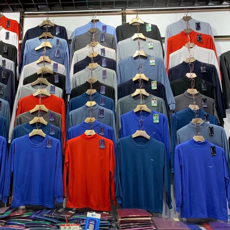 Men's Autumn Thermal Clothing, Single-Piece Polyester-Cotton, Thickened, Middle Collar, Suitable for Middle-Aged and Elderly, Plus Size, Base Layer Shirt, Cold-Resistant, Can Be Worn Outside Men's Autumn Thermal Clothing, Single-Piece Polyester-Cotton, Thickened, Middle Collar, Suitable for Middle-Aged and Elderly, Plus Size, Base Layer Shirt, Cold-Resistant, Can Be Worn Outside