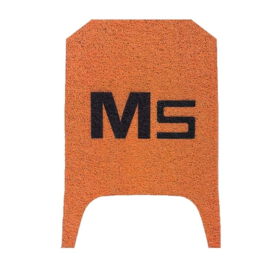 Electric vehicle foot mat Ring Anti-Slip Foot Pad Pedal - orange-bottom-m5-ninebot-m5-exclusive-free-velcro-straps
