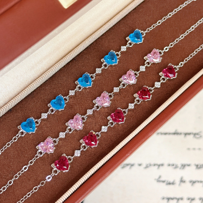 Monet Garden Colorful Dopamine Zircon Square Flower Bracelet Light Luxury High-End Bracelet Luxurious Sparkling Diamond Hand Jewelry Monet Garden Colorful Dopamine Zircon Square Flower Bracelet Light Luxury High-End Bracelet Luxurious Sparkling Diamond Hand Jewelry