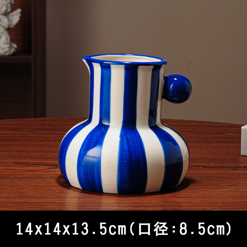 Vaso tipo pot - azul