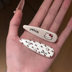 韩系蝴蝶结KT猫发夹BB夹水滴夹子可爱百搭刘海夹发卡女发饰侧边夹