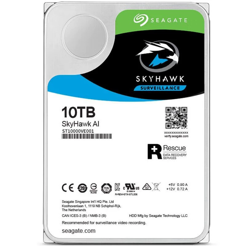 Новый охладитель Hikvision Cool Eagle для наблюдения 3,5 дюйма SATA 10ТБ ST10000VE001