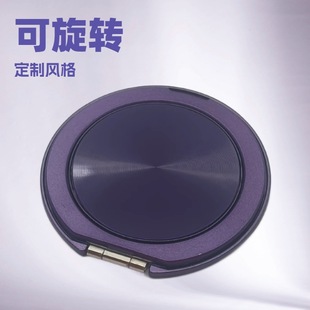Cross-Border Phone Case Stand Factory Matte Click Sound 360 Rotation Spray Oil Wireless Charging Stylish Stand