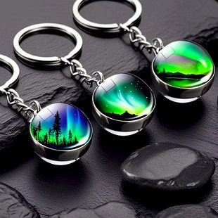 Keychain, pendant, bag decoration, accessory, with gem, creative gift