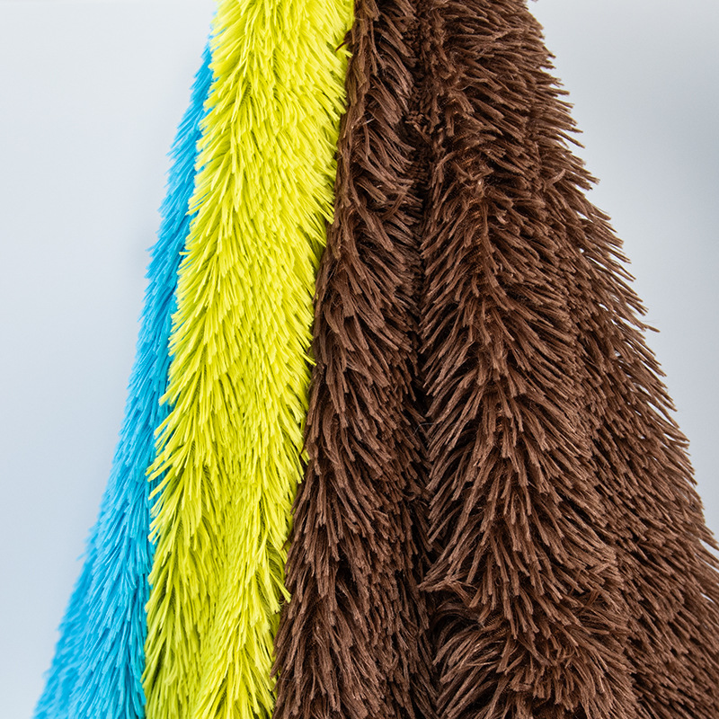 20¢, 35¢, 40¢ PV velvet, peacock velvet, South Korean velvet, Haipai velvet—carpet, pet bed, and long-pile plush toy fabric